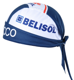 2013 Lotto Bandana ciclismo azul